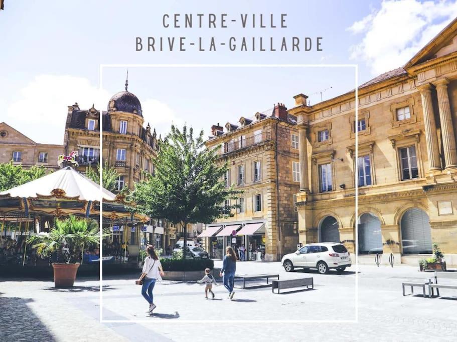 #Le Conquerant Du Dernierjour-Grand F2-Hypercentre Apartment Brive-la-Gaillarde Bagian luar foto